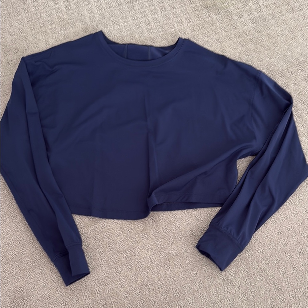 Navy Blue Women's lululemon top